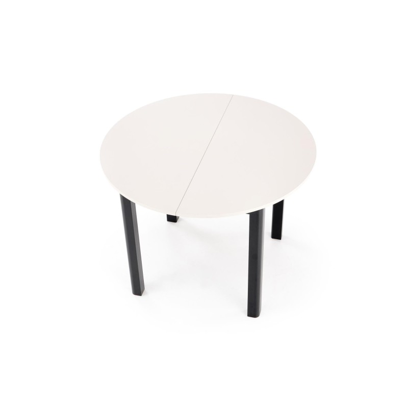 RINGO stół kolor blat kaszmir, nogi - czarny (102-142x102x76 cm) (2p 1szt) RINGO stół kolor blat kaszmir, nogi - czarny (102-142x102x76 cm) (2p 1szt)