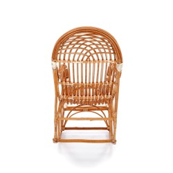 'ROCCO Natural Color Wicker Rocking Chair' 'ROCCO Natural Color Wicker Rocking Chair'