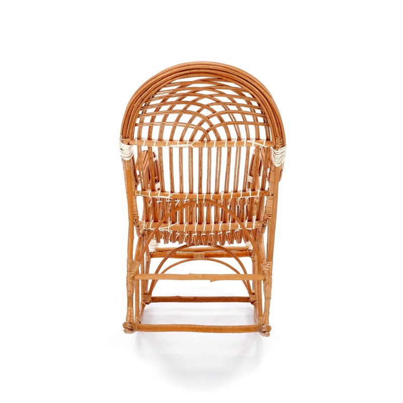 'ROCCO Natural Color Wicker Rocking Chair' 'ROCCO Natural Color Wicker Rocking Chair'