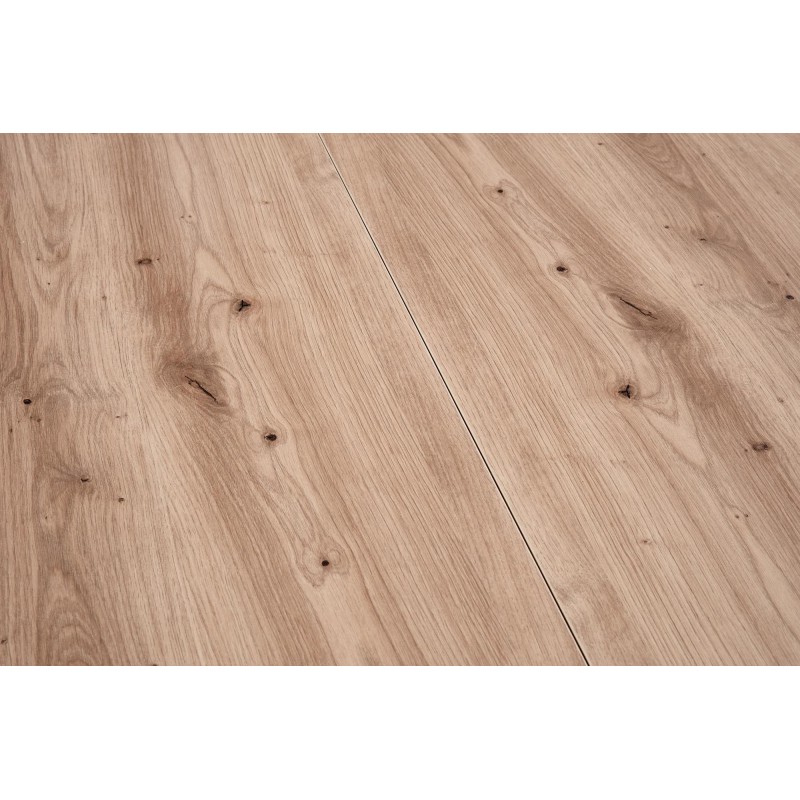 'RUBEN Table Color Top - Artisan Oak, Legs - Black' 'RUBEN Table Color Top - Artisan Oak, Legs - Black'