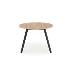 'RUBEN Table Color Top - Artisan Oak, Legs - Black' 'RUBEN Table Color Top - Artisan Oak, Legs - Black'
