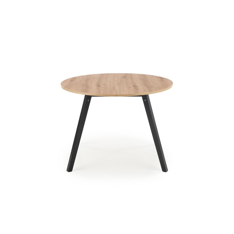 'RUBEN Table Color Top - Artisan Oak, Legs - Black' 'RUBEN Table Color Top - Artisan Oak, Legs - Black'