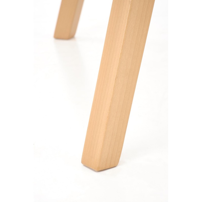'RUBEN Table Color Top - Cashmere, Legs - Natural' 'RUBEN Table Color Top - Cashmere, Legs - Natural'