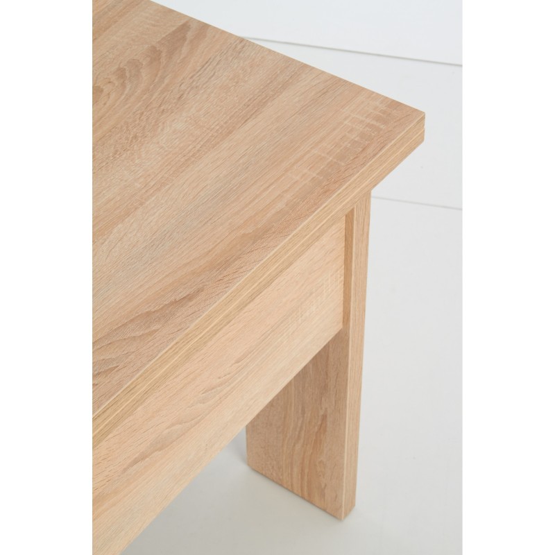 'SERAFIN Oak Sonoma Color Table Bench' 'SERAFIN Oak Sonoma Color Table Bench'
