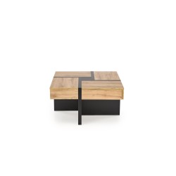 SEVILLA S ława blat: dąb craft, nogi: czarny (3p 1szt) SEVILLA S ława blat: dąb craft, nogi: czarny (3p 1szt)
