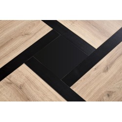 SEVILLA S ława blat: dąb craft, nogi: czarny (3p 1szt) SEVILLA S ława blat: dąb craft, nogi: czarny (3p 1szt)