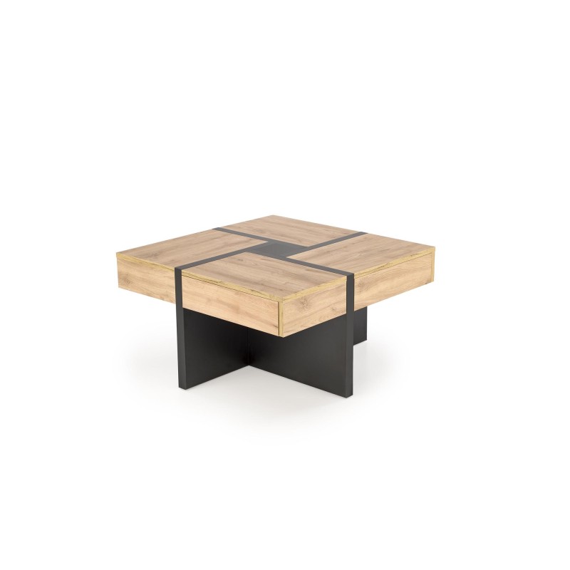 'SEVILLA S Glory Table Top: Craft Oak, Legs: Black' 'SEVILLA S Glory Table Top: Craft Oak, Legs: Black'