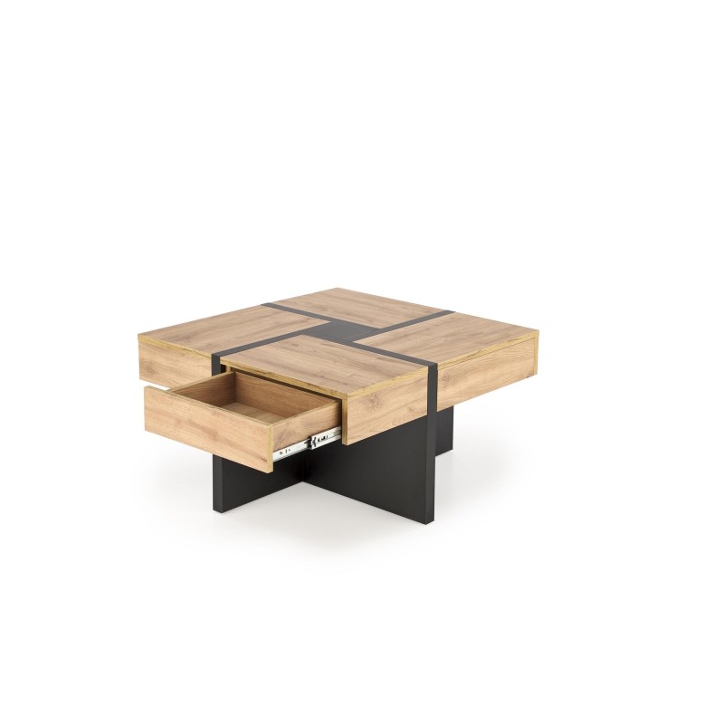 'SEVILLA S Glory Table Top: Craft Oak, Legs: Black' 'SEVILLA S Glory Table Top: Craft Oak, Legs: Black'