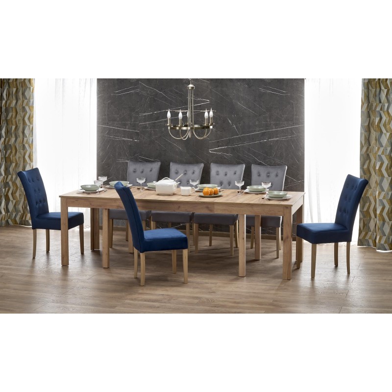 'SEWERYN 160/300 cm Oak Craft Color Table' 'SEWERYN 160/300 cm Oak Craft Color Table'
