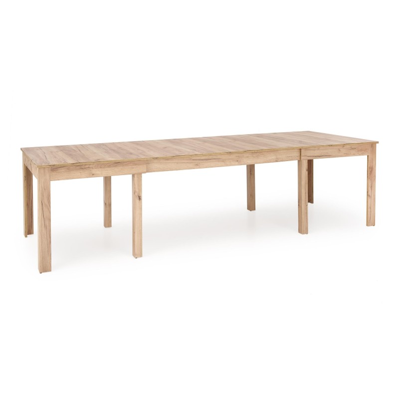 'SEWERYN 160/300 cm Oak Craft Color Table' 'SEWERYN 160/300 cm Oak Craft Color Table'