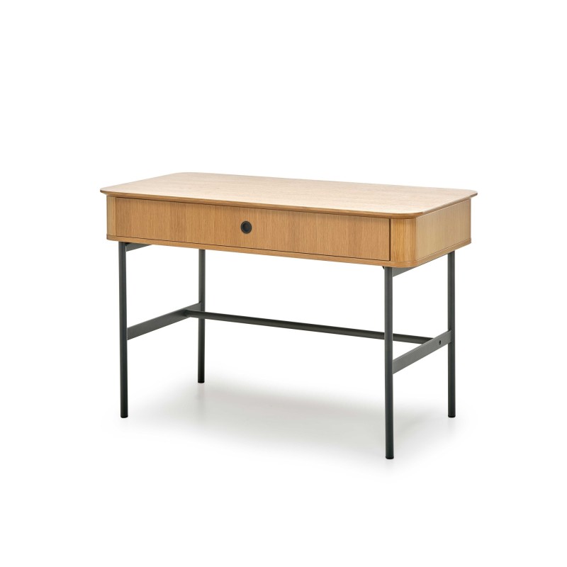 SMART biurko B-1 dąb naturalny/czarny (1p 1szt) SMART biurko B-1 dąb naturalny/czarny (1p 1szt)