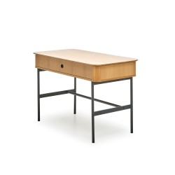 SMART biurko B-1 dąb naturalny/czarny (1p 1szt) SMART biurko B-1 dąb naturalny/czarny (1p 1szt)