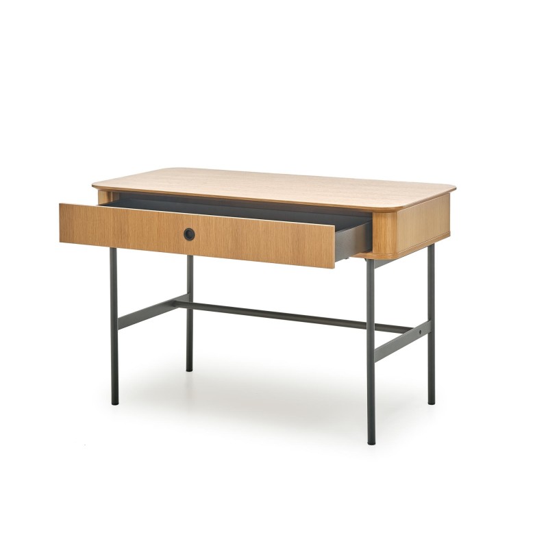 SMART biurko B-1 dąb naturalny/czarny (1p 1szt) SMART biurko B-1 dąb naturalny/czarny (1p 1szt)