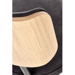 SMART krzesło KR dąb naturalny/czarny (1p 2szt) SMART krzesło KR dąb naturalny/czarny (1p 2szt)