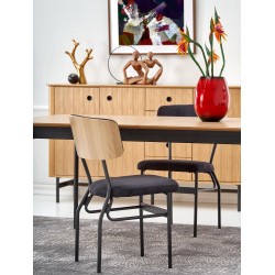 'SMART Natural Oak/Black Table' 'SMART Natural Oak/Black Table'