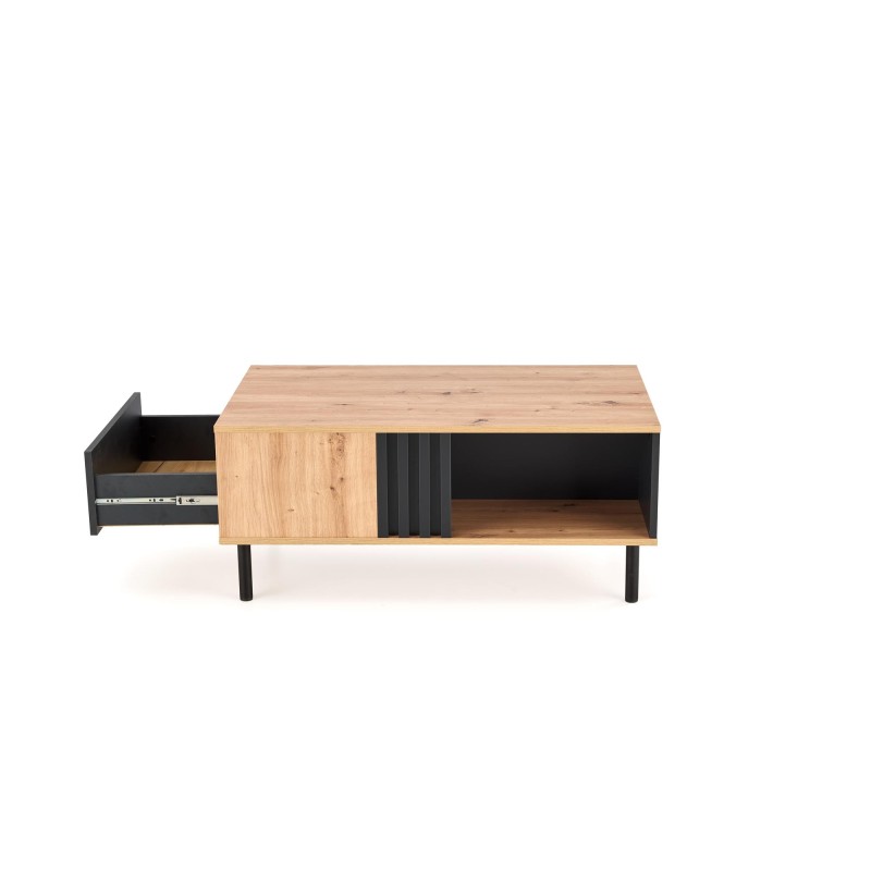 'SONIA Artisan Oak/Black Coffee Table' 'SONIA Artisan Oak/Black Coffee Table'