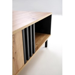 'SONIA Artisan Oak/Black Coffee Table' 'SONIA Artisan Oak/Black Coffee Table'