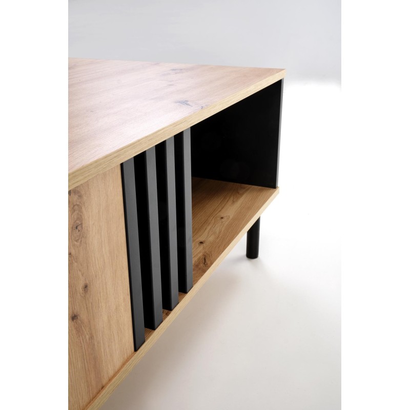 'SONIA Artisan Oak/Black Coffee Table' 'SONIA Artisan Oak/Black Coffee Table'
