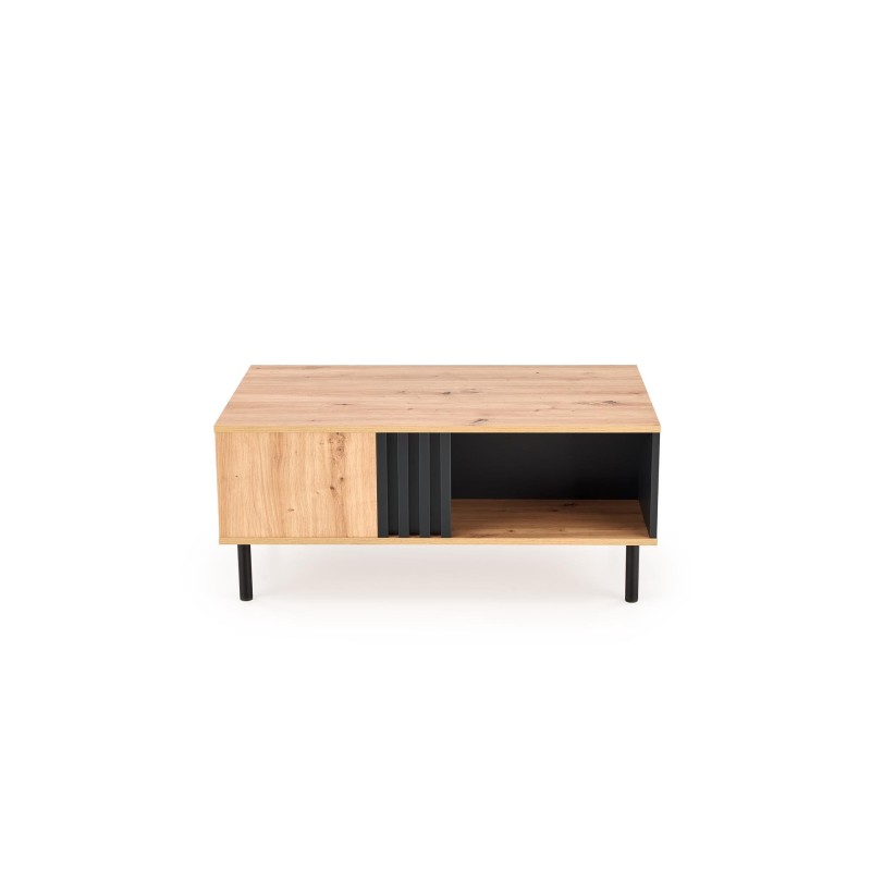 'SONIA Artisan Oak/Black Coffee Table' 'SONIA Artisan Oak/Black Coffee Table'