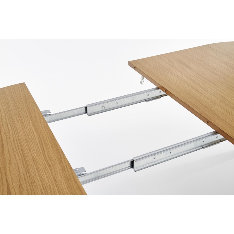 'SORBUS Extendable Table, Top - Honey Oak, Legs - Honey Oak' 'SORBUS Extendable Table, Top - Honey Oak, Legs - Honey Oak'
