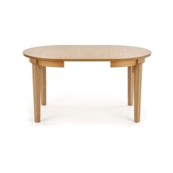 'SORBUS Extendable Table, Top - Honey Oak, Legs - Honey Oak' 'SORBUS Extendable Table, Top - Honey Oak, Legs - Honey Oak'