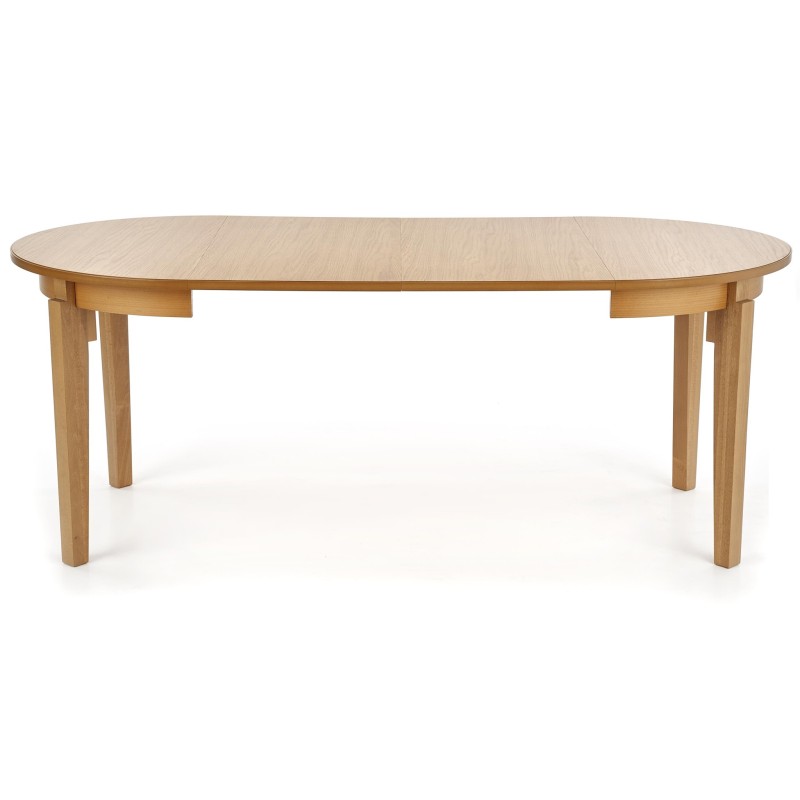 'SORBUS Extendable Table, Top - Honey Oak, Legs - Honey Oak' 'SORBUS Extendable Table, Top - Honey Oak, Legs - Honey Oak'