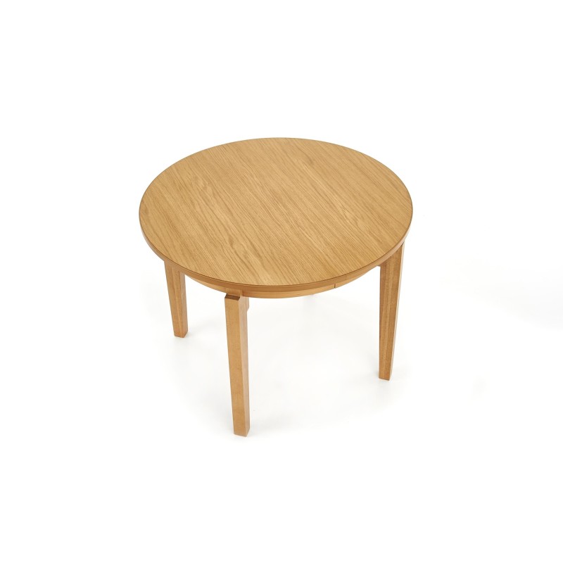 'SORBUS Extendable Table, Top - Honey Oak, Legs - Honey Oak' 'SORBUS Extendable Table, Top - Honey Oak, Legs - Honey Oak'