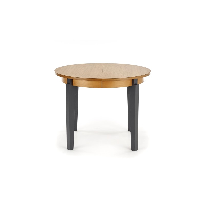 'SORBUS Extendable Table, Top - Honey Oak, Legs - Graphite' 'SORBUS Extendable Table, Top - Honey Oak, Legs - Graphite'
