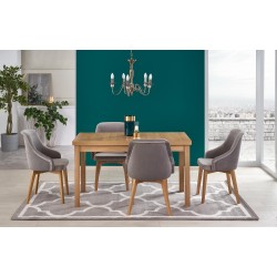 'TIAGO 2 Extendable Table 140-220/80 Top: Craft Oak, Legs: Craft Oak'