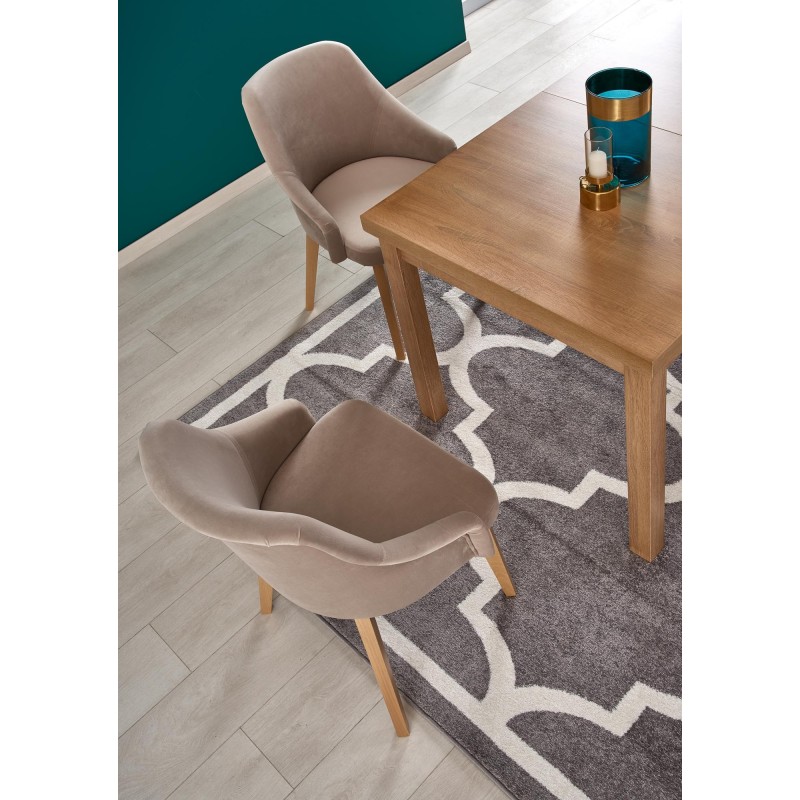 'TIAGO 2 Extendable Table 140-220/80 Top: Craft Oak, Legs: Craft Oak' 'TIAGO 2 Extendable Table 140-220/80 Top: Craft Oak, Legs: Craft Oak'