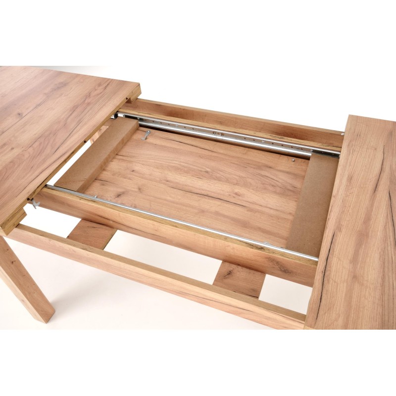 'TIAGO 2 Extendable Table 140-220/80 Top: Craft Oak, Legs: Craft Oak' 'TIAGO 2 Extendable Table 140-220/80 Top: Craft Oak, Legs: Craft Oak'