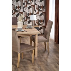 'TIAGO SQUARE extendable table 90-125/90 top: craft oak, legs: craft oak' 'TIAGO SQUARE extendable table 90-125/90 top: craft oak, legs: craft oak'