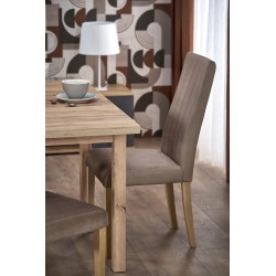 'TIAGO SQUARE extendable table 90-125/90 top: craft oak, legs: craft oak' 'TIAGO SQUARE extendable table 90-125/90 top: craft oak, legs: craft oak'