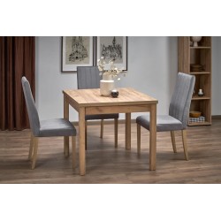 'TIAGO SQUARE extendable table 90-125/90 top: craft oak, legs: craft oak' 'TIAGO SQUARE extendable table 90-125/90 top: craft oak, legs: craft oak'