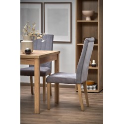 'TIAGO SQUARE extendable table 90-125/90 top: craft oak, legs: craft oak' 'TIAGO SQUARE extendable table 90-125/90 top: craft oak, legs: craft oak'