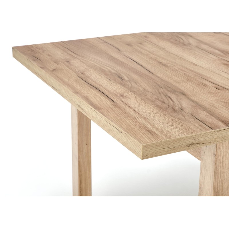 'TIAGO SQUARE extendable table 90-125/90 top: craft oak, legs: craft oak' 'TIAGO SQUARE extendable table 90-125/90 top: craft oak, legs: craft oak'