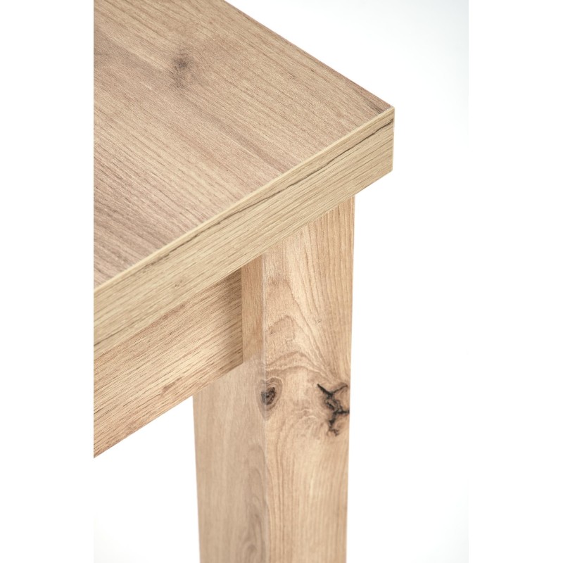 'TIAGO SQUARE extendable table 90-125/90 top: craft oak, legs: craft oak' 'TIAGO SQUARE extendable table 90-125/90 top: craft oak, legs: craft oak'