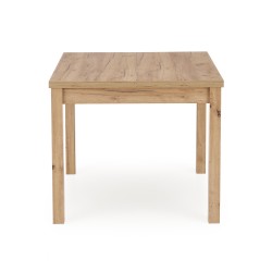 'TIAGO SQUARE extendable table 90-125/90 top: craft oak, legs: craft oak' 'TIAGO SQUARE extendable table 90-125/90 top: craft oak, legs: craft oak'