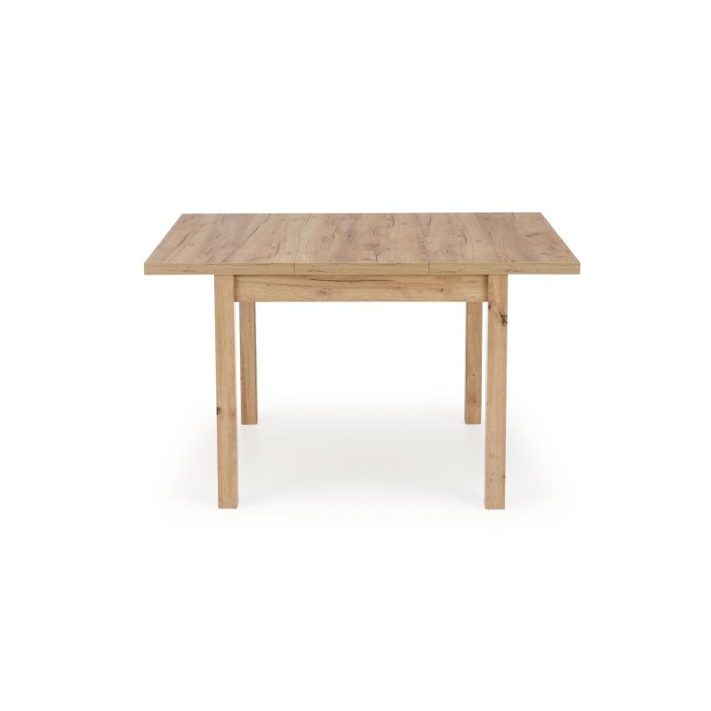 'TIAGO SQUARE extendable table 90-125/90 top: craft oak, legs: craft oak' 'TIAGO SQUARE extendable table 90-125/90 top: craft oak, legs: craft oak'