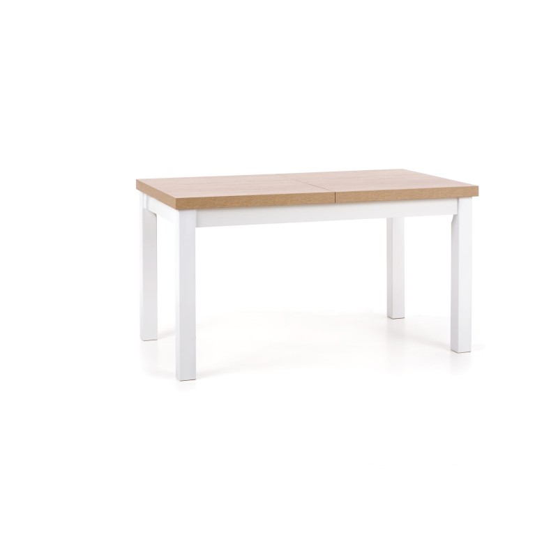 'TIAGO Extendable Table 140-220/80 Top: Sonoma Oak, Legs: White'