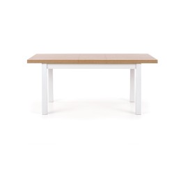 'TIAGO Extendable Table 140-220/80 Top: Sonoma Oak, Legs: White' 'TIAGO Extendable Table 140-220/80 Top: Sonoma Oak, Legs: White'