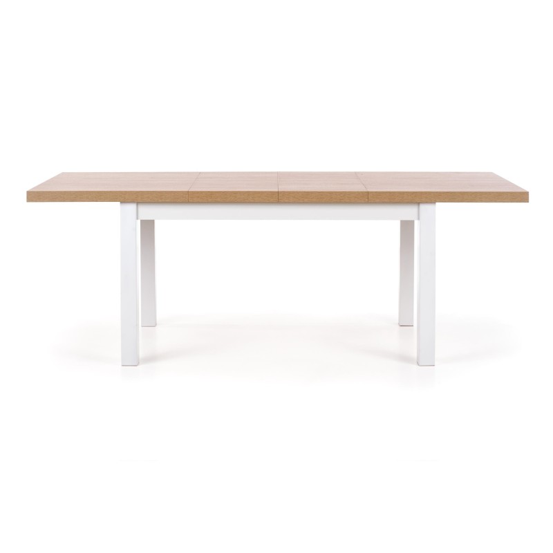 'TIAGO Extendable Table 140-220/80 Top: Sonoma Oak, Legs: White' 'TIAGO Extendable Table 140-220/80 Top: Sonoma Oak, Legs: White'