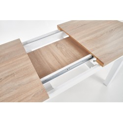 'TIAGO Extendable Table 140-220/80 Top: Sonoma Oak, Legs: White' 'TIAGO Extendable Table 140-220/80 Top: Sonoma Oak, Legs: White'