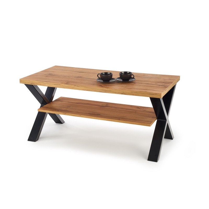 'VENOM X Coffee Table Color: Wotan Oak/Black' 'VENOM X Coffee Table Color: Wotan Oak/Black'