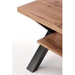 'VENOM X Coffee Table Color: Wotan Oak/Black' 'VENOM X Coffee Table Color: Wotan Oak/Black'