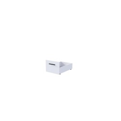 'VERSO 1S/2 - Bed, White'