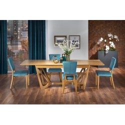 'WENANTY Extendable Table Top - Honey Oak, Legs - Honey Oak' 'WENANTY Extendable Table Top - Honey Oak, Legs - Honey Oak'