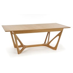 'WENANTY Extendable Table Top - Honey Oak, Legs - Honey Oak' 'WENANTY Extendable Table Top - Honey Oak, Legs - Honey Oak'
