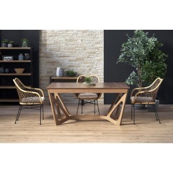 'WENANTY Extendable Table Top - American Walnut, Legs - American Walnut' 'WENANTY Extendable Table Top - American Walnut, Legs - American Walnut'