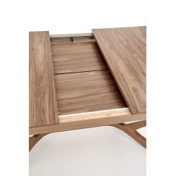 'WENANTY Extendable Table Top - American Walnut, Legs - American Walnut' 'WENANTY Extendable Table Top - American Walnut, Legs - American Walnut'